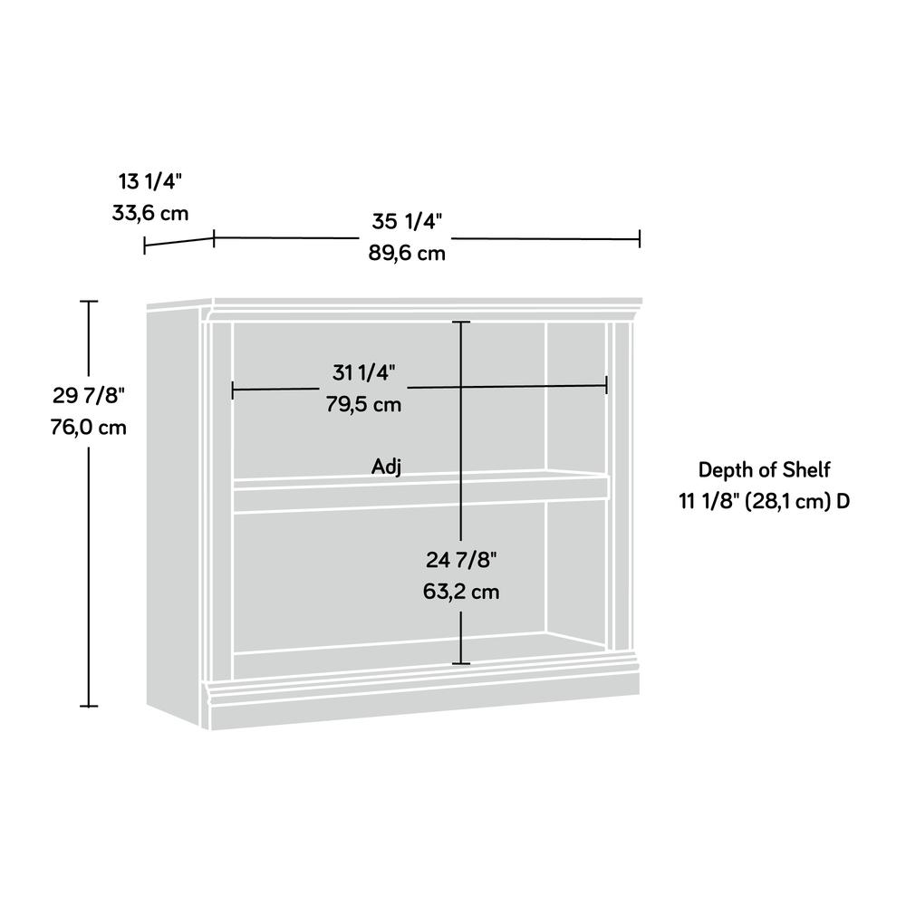 2 Shelf Bookcase Esb - Sauder