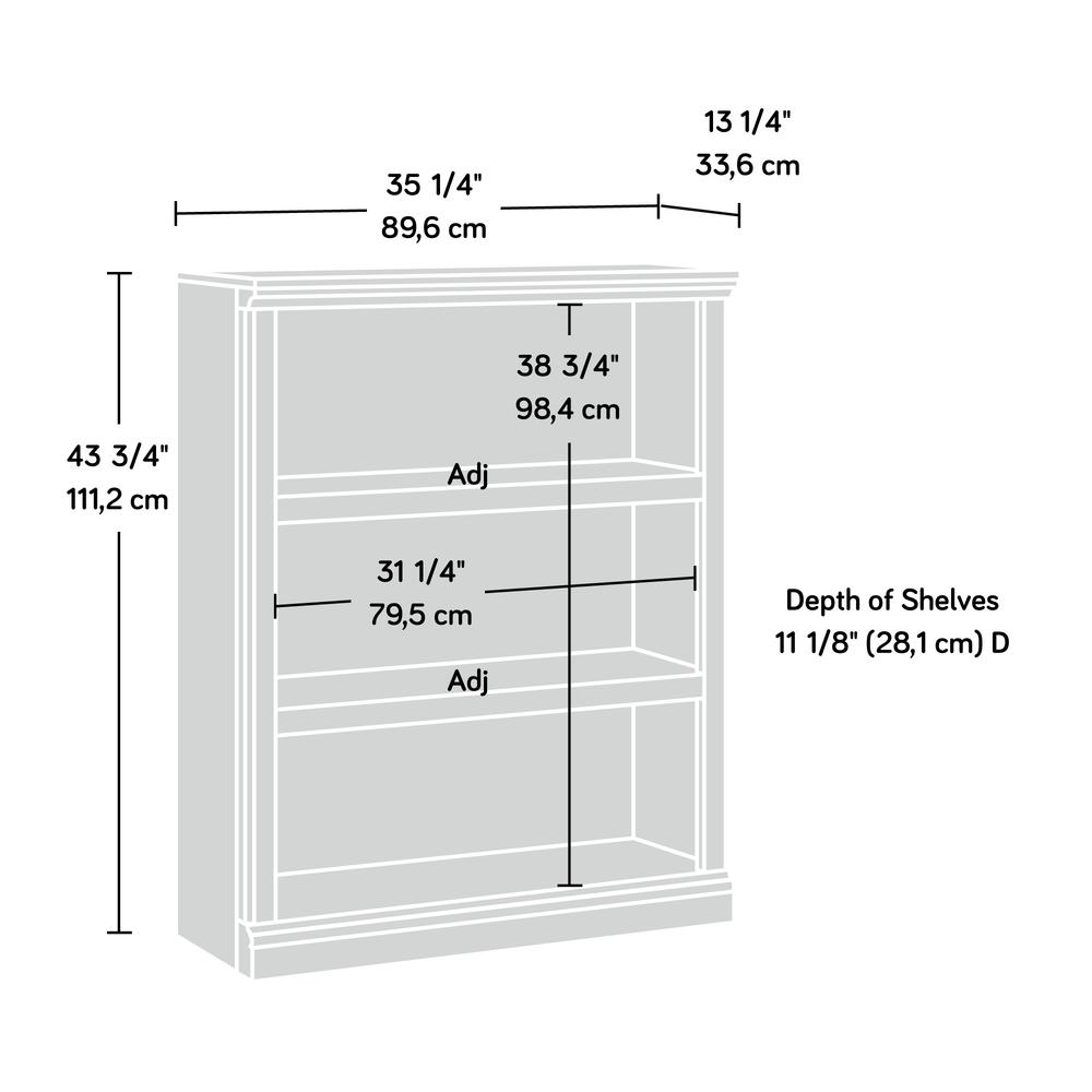 3-Shelf Bookcase Wc - Sauder