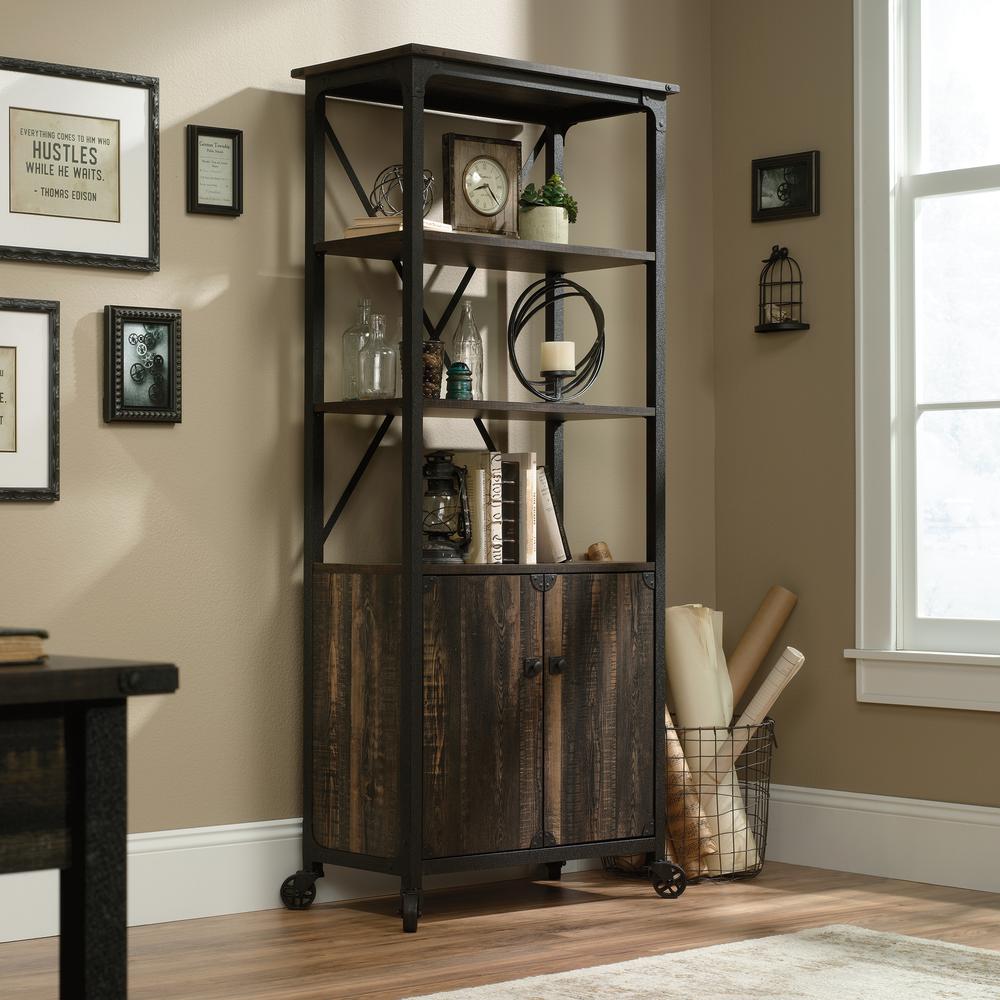 Steel River, Bookcase With Doors - Sauder