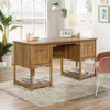 Coral Cape Desk Sma - Sauder