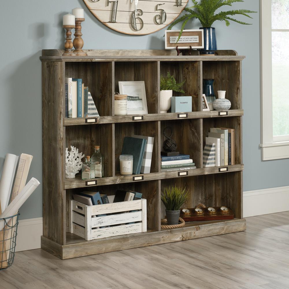 Granite Trace Bookcase- Cubby Rce - Sauder