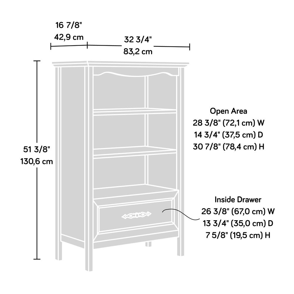 Adaline Cafe Bookcase Oo - Sauder