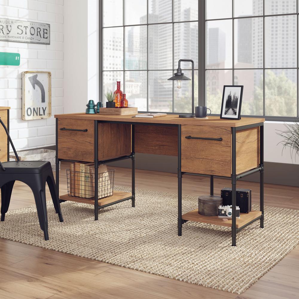 Iron City Desk - Sauder