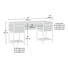 Iron City Desk - Sauder