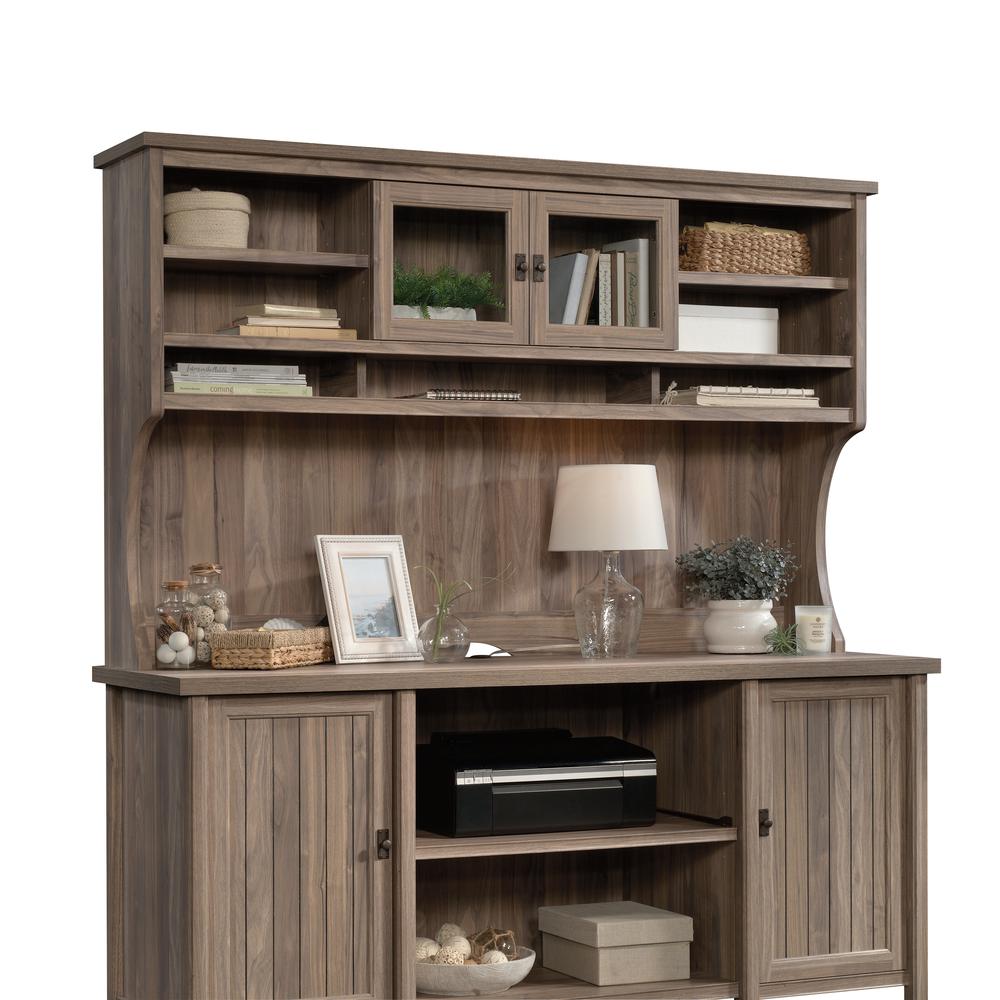 Costa Large Hutch  Washed Walnut - Sauder