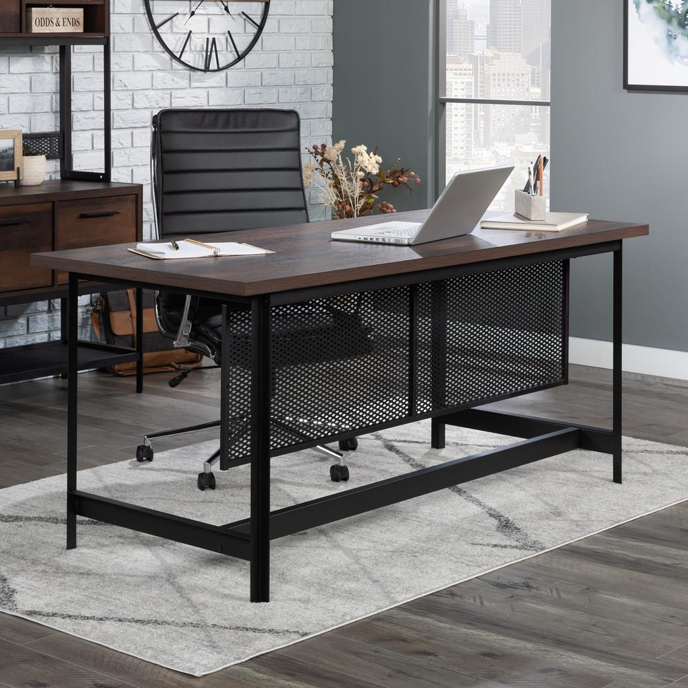 Briarbrook Executive Table Desk  Barrel Oak - Sauder