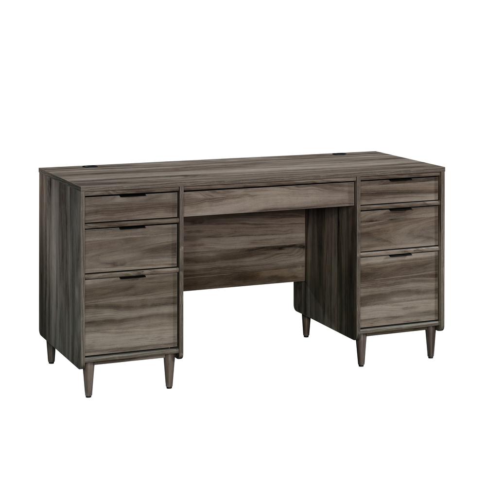 Clifford Place Executive Desk  Jet Acacia - Sauder