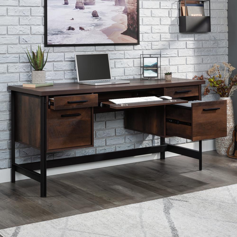 Briarbrook Computer Desk Barrel Oak - Sauder