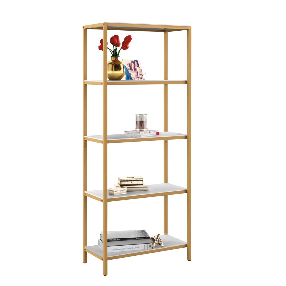 North Avenue Tall Bookcase Wh - Sauder