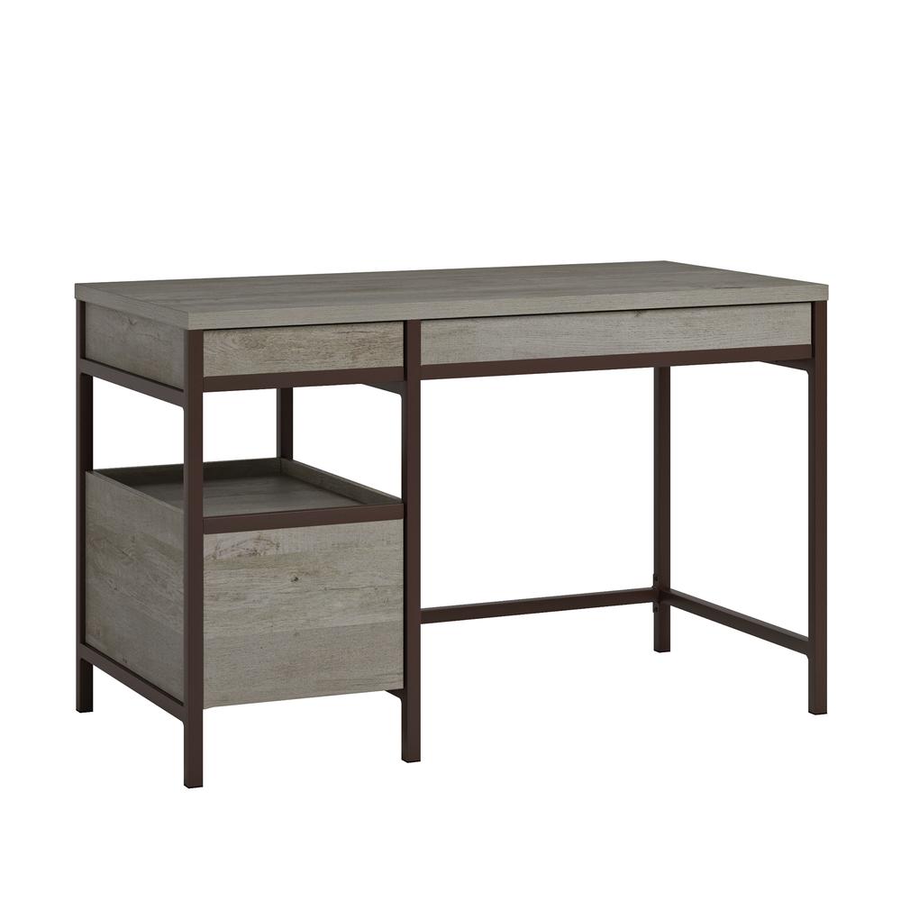 Manhattan Gate Single Ped Desk Moa - Sauder