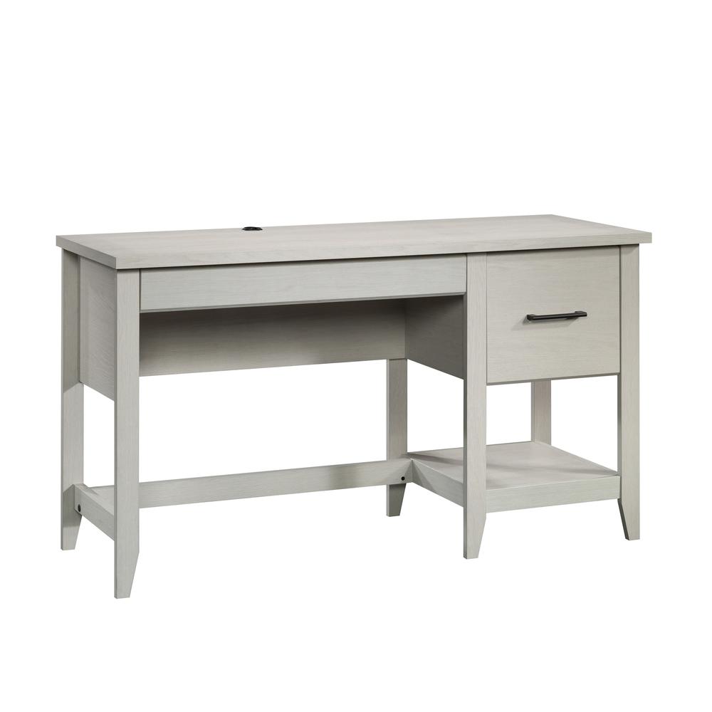 Summit Station Desk Glacier Oak - Sauder