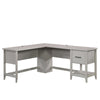 Summit Station L Desk Glacier Oak - Sauder