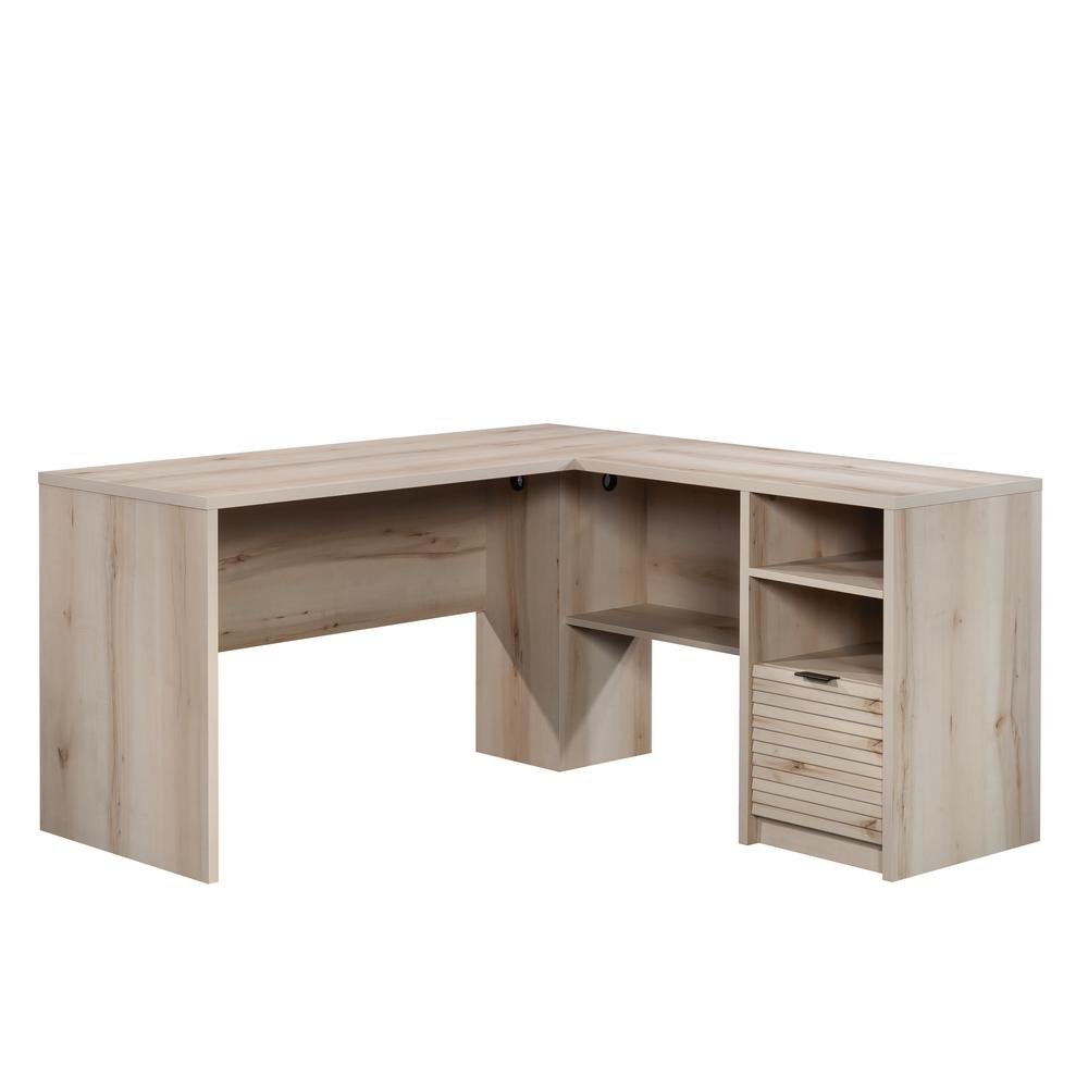 Harvey Park L-Desk Pacific Maple - Sauder