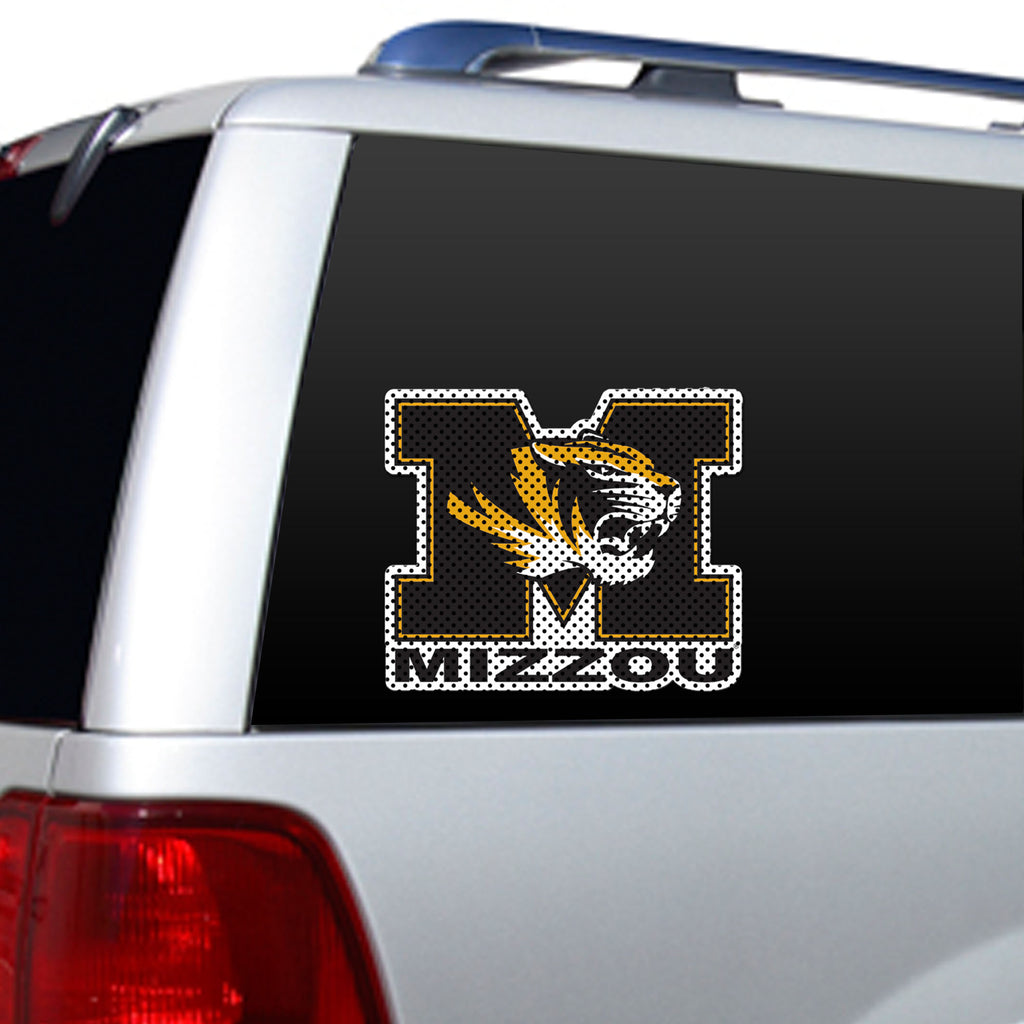 Missouri Tigers Window Film 12 Inch Die Cut -