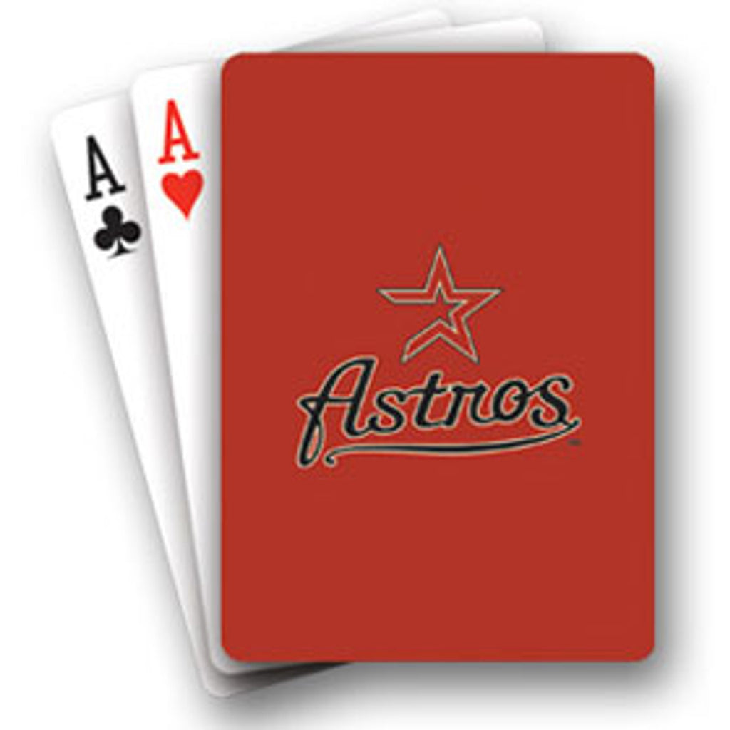 Houston Astros Playing Cards Diamond Plate - Pro Specialties Group