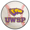 Fanmats - University of Wisconsin-Stevens Point Baseball Mat 27'' diameter