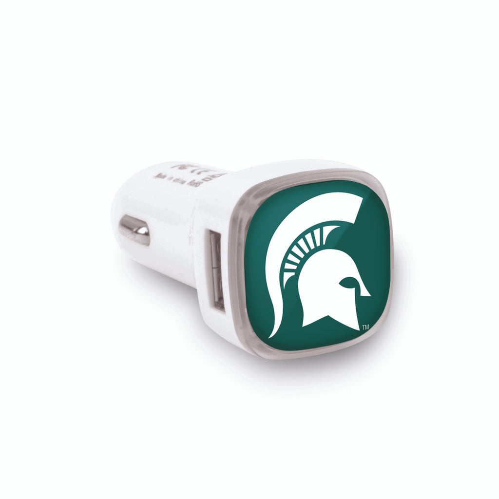 Michigan State Spartans Car Charger - MIZCO