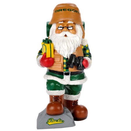 Oregon Ducks Garden Gnome - Thematic Santa -