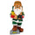 Oregon Ducks Garden Gnome - Thematic Santa -