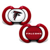 Atlanta Falcons Pacifier 2 Pack - Masterpieces Puzzle Company