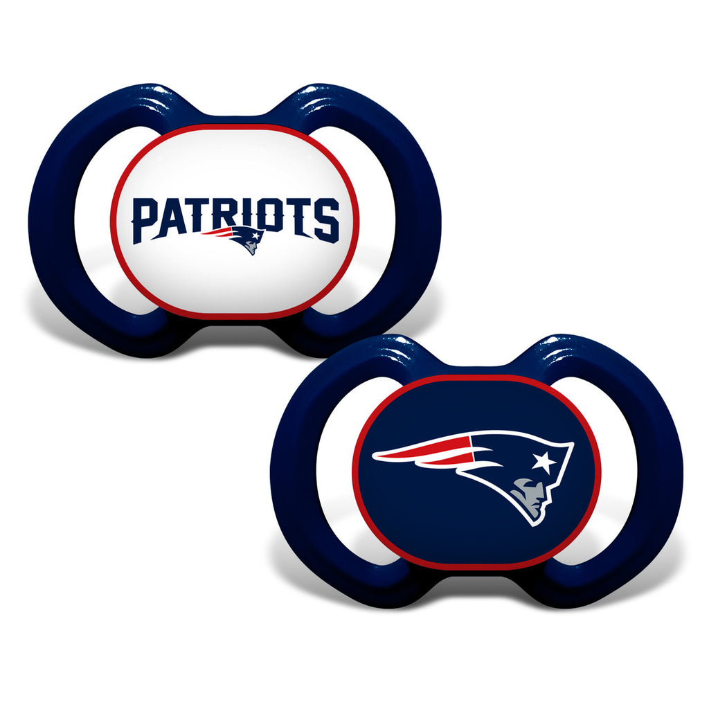 New England Patriots Pacifier 2 Pack Alternate - Masterpieces Puzzle Company