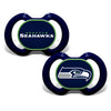 Seattle Seahawks Pacifier 2 Pack - Masterpieces Puzzle Company