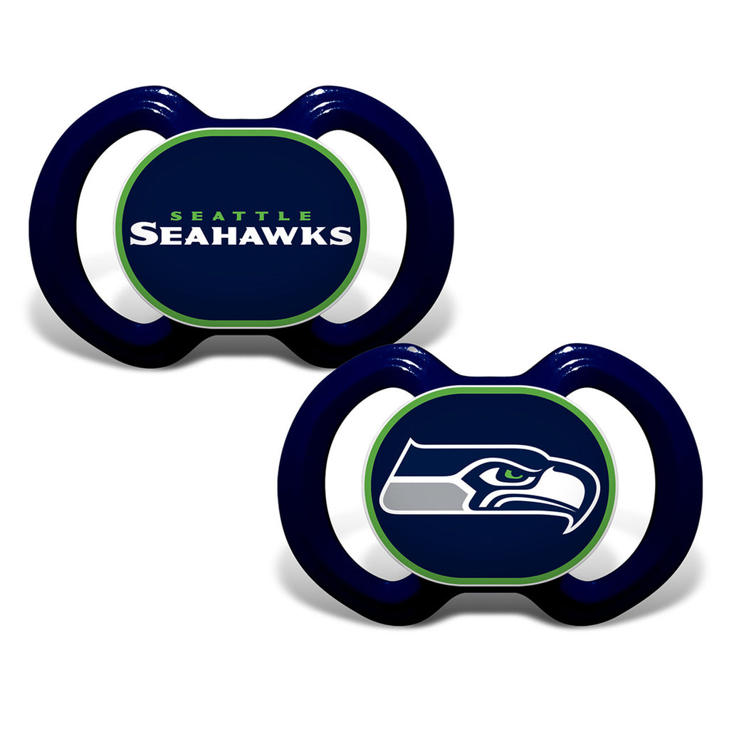 Seattle Seahawks Pacifier 2 Pack - Masterpieces Puzzle Company