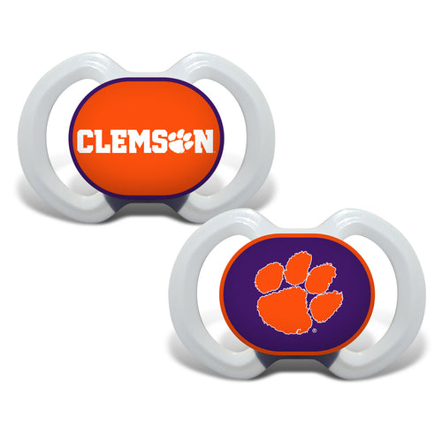 Clemson Tigers Pacifier 2 Pack Alternate - Masterpieces Puzzle Company