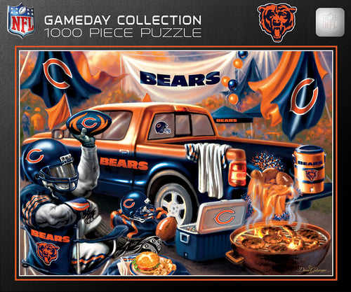 Chicago Bears Puzzle 1000 Piece Gameday Design - Masterpieces Puzzle Company