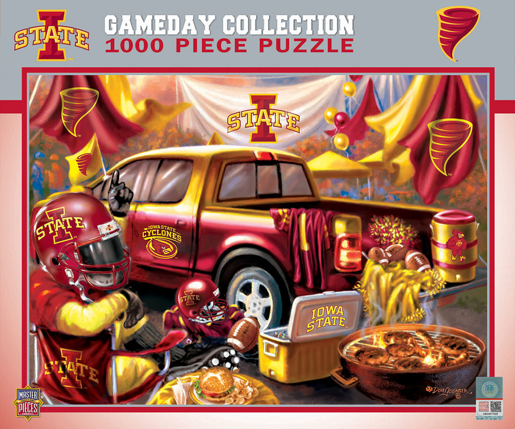 Iowa State Cyclones Puzzle 1000 Piece Gameday Design - Masterpieces Puzzle Company