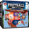 NFL Football Map Puzzle 500 Piece - Masterpieces Puzzle Company