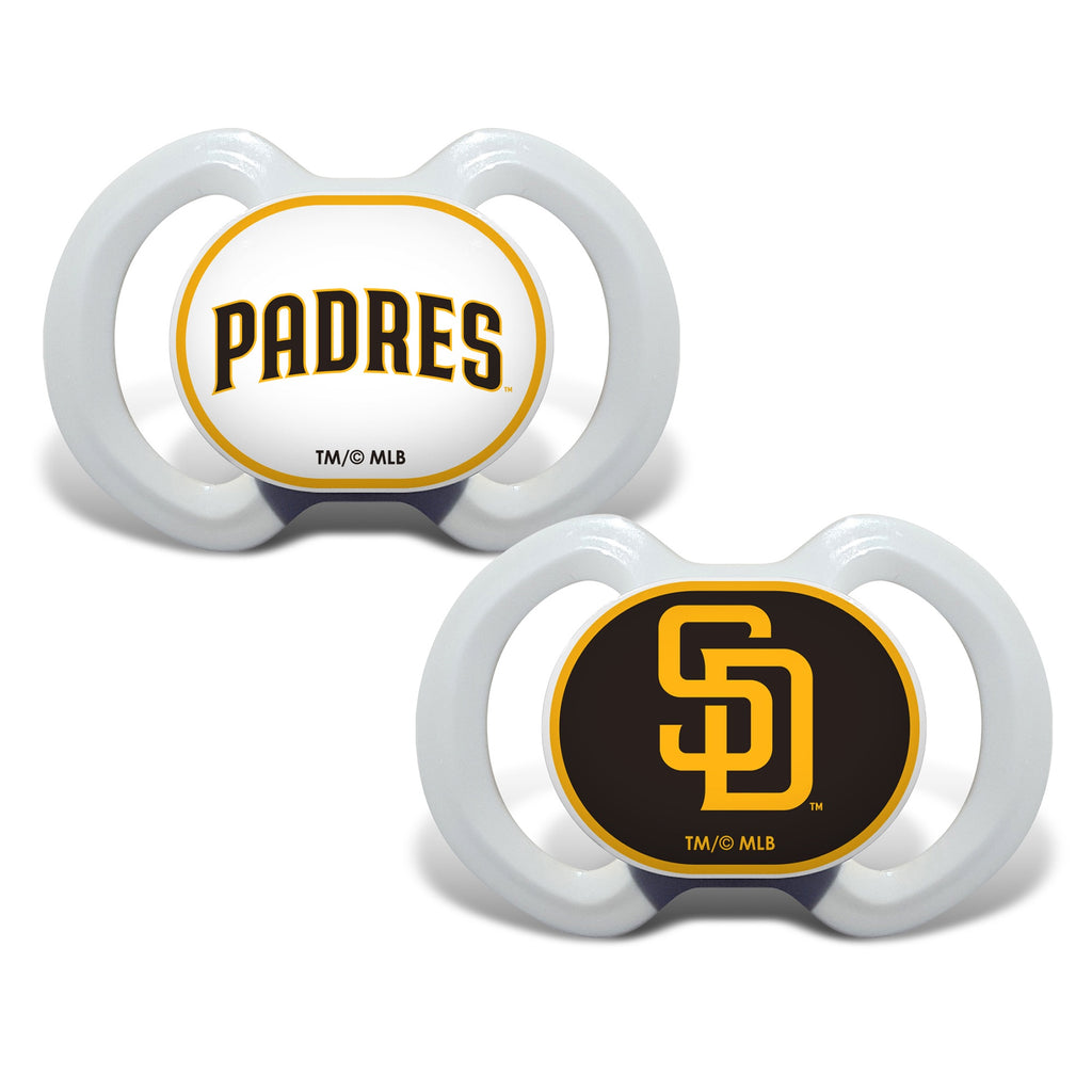 San Diego Padres Pacifier 2 Pack - Special Order - Baby Fanatic