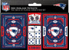 New England Patriots Playing Cards and Dice Set - Masterpieces Puzzle Company