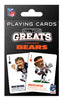 Chicago Bears Playing Cards All-Time Greats - Masterpieces Puzzle Company