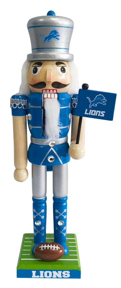 Detroit Lions Nutcracker Periodic Restock - Masterpieces Puzzle Company