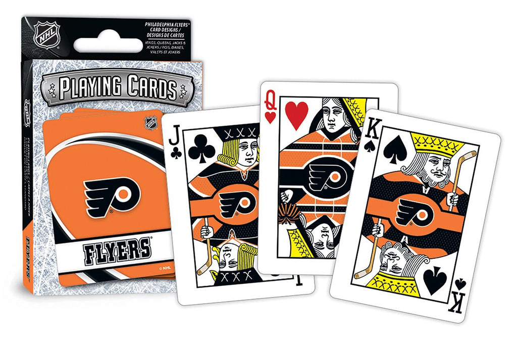 Philadelphia Flyers Playing Cards Logo - Masterpieces Puzzle Company
