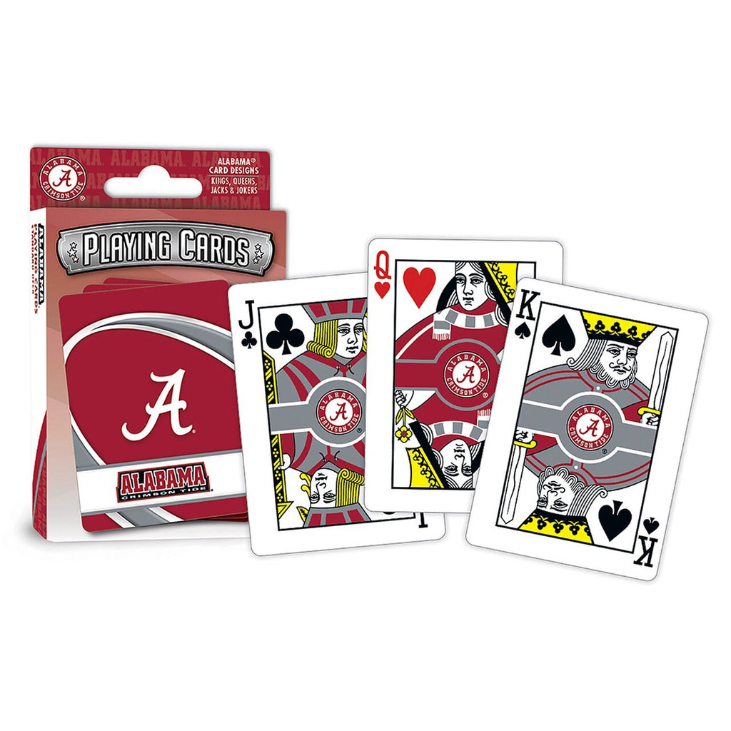 Alabama Crimson Tide Playing Cards Logo - Masterpieces Puzzle Company