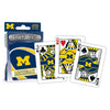 Michigan Wolverines Playing Cards Logo - Masterpieces Puzzle Company