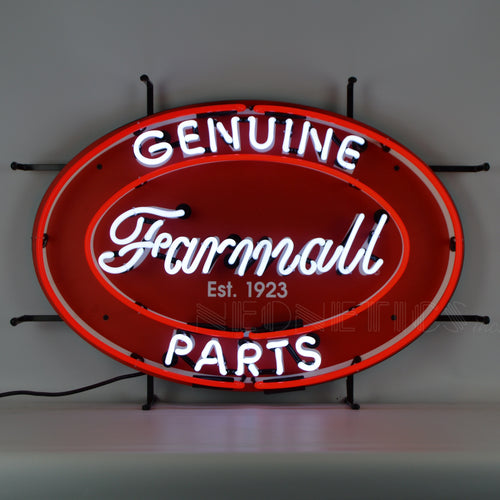 Farmall Genuine Parts Oval Neon Sign