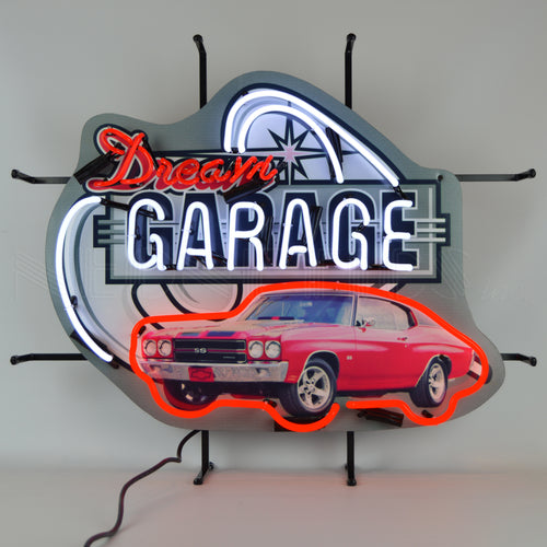 Dream Garage Chevy Chevelle Ss Neon Sign