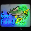 Gone Fishing Neon Sign