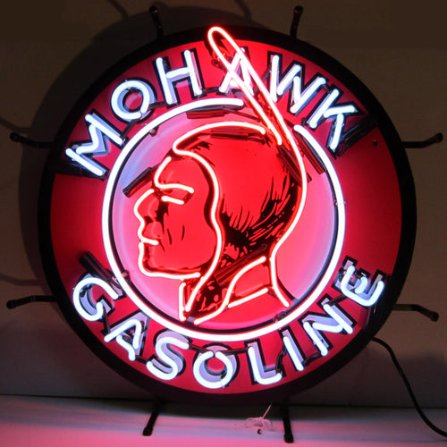 Gas - Mohawk Gasoline Neon Sign