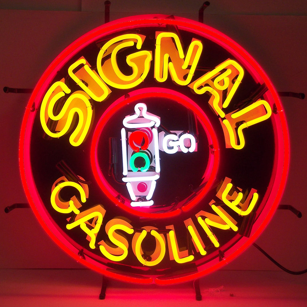 Gas - Signal Gasoline Neon Sign