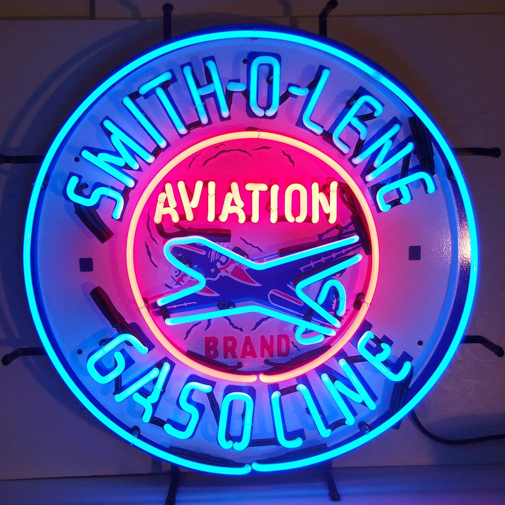 Gas - Smith-O-Lene Gasoline Neon Sign