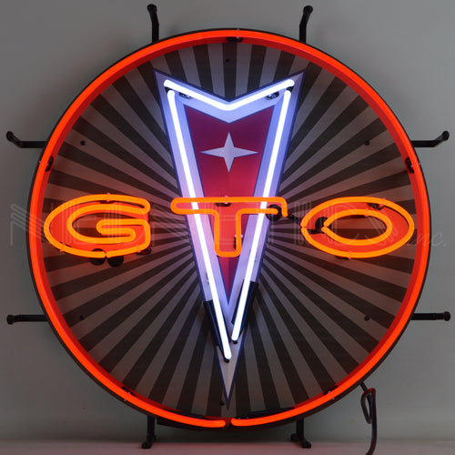 Gto Pontiac Neon Sign
