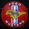 Ford Mustang Red Neon Sign With Backing