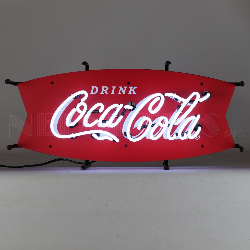 Coca-Cola Fishtail Junior Neon Sign