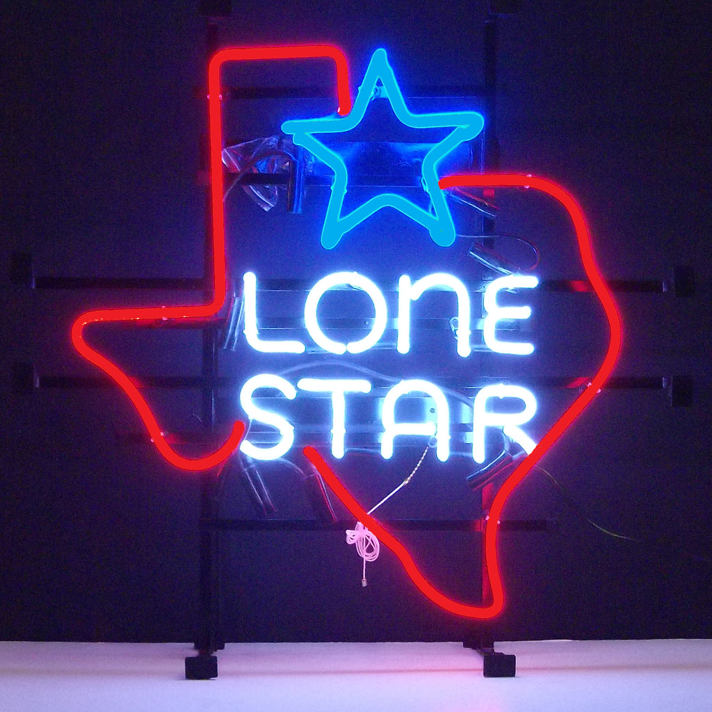 Texas Lone Star Neon Sign
