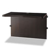 Aberdeen Series Laminate Contour Bridge, 42w x 24d x 29½h, Mocha - Mayline