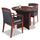Corsica Conference Series Round Table, 42 dia. x 29-1/2h, Mahogany - Mayline